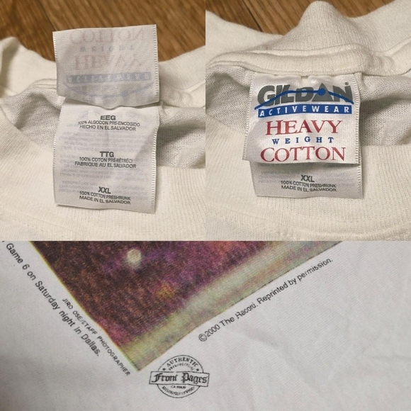 2000 NJ Devils Stanley Cup Champions Shirt Size XXL - Picture 5 of 8